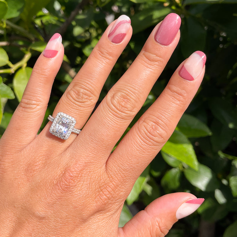 picture of Velvet Swirls Fig Ranch - Press-On | Short | Round