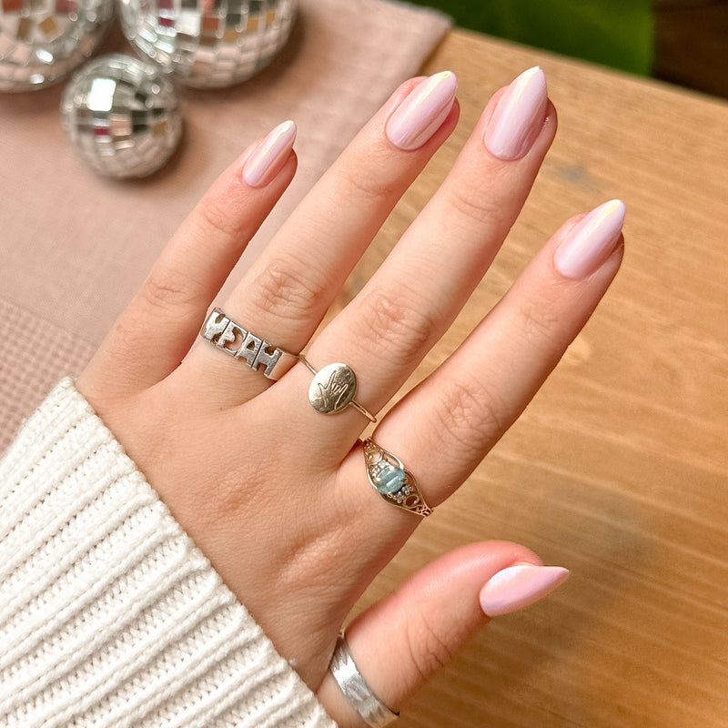 picture of Rose Chrome - Press-On | Medium | Almond