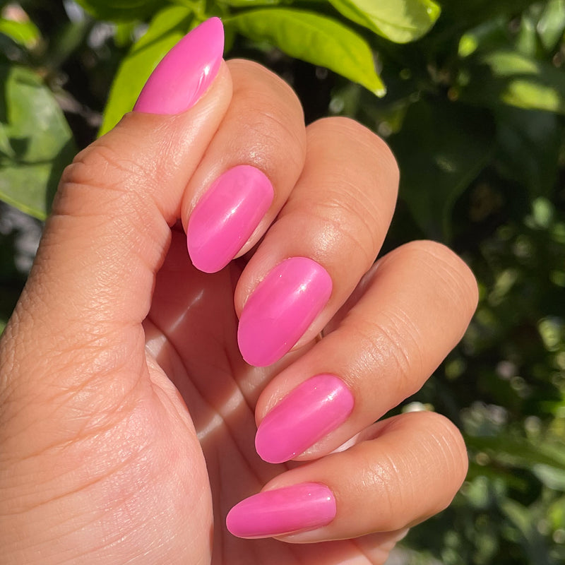 picture of How Do You Spell Bougainvillea? - Press-On | Medium | Oval