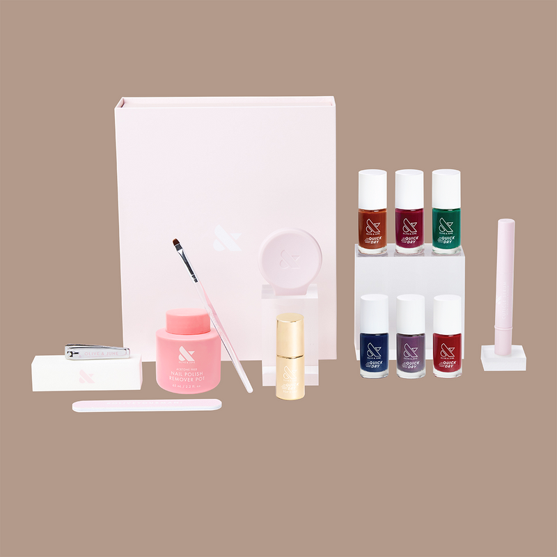 The Dark + Moody Mani System