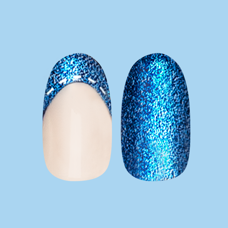 Denim Mixed Pack - Press-On | Short | Round second image