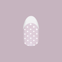 Polka Dot Tights - Press-On | Medium | Oval