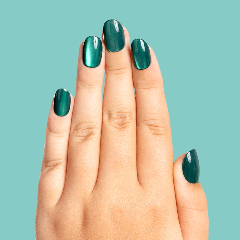 Emerald Magic Velvet - Pressies | Short Medium | Round - Pressies