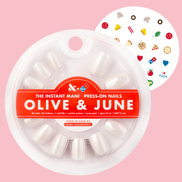 White Chrome - Press-On | Extra Short | Squoval second image