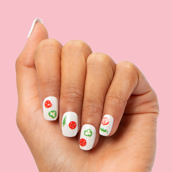 White Chrome - Press-On | Extra Short | Squoval - Press-On