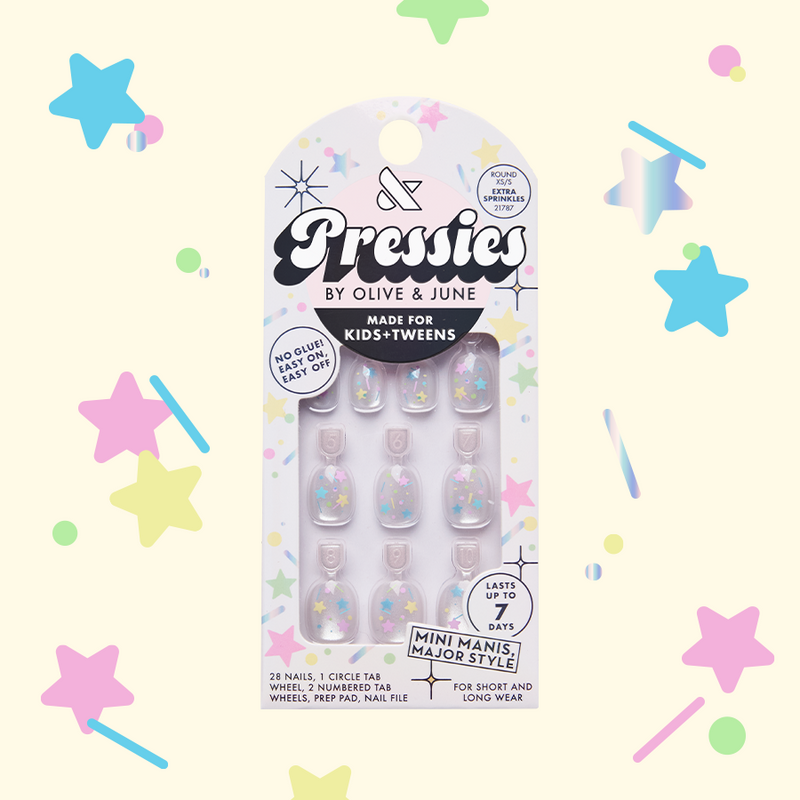 Extra Sprinkles - Pressies | Extra Short Short | Round