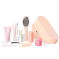 Pedi System - 6 Polishes with nail care tools, foot file, toe separators, and polish removal essentials for salon pedis at home