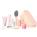 Pedi System - 6 Polishes with nail care tools, foot file, toe separators, and polish removal essentials for salon pedis at home
