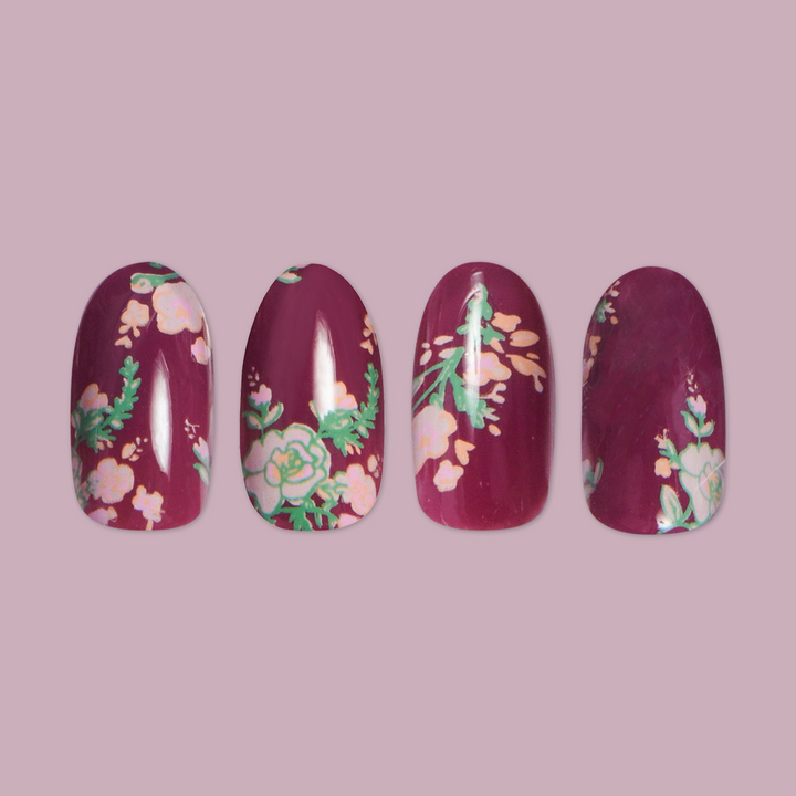 Fall Micro Floral | Oval | Medium second image