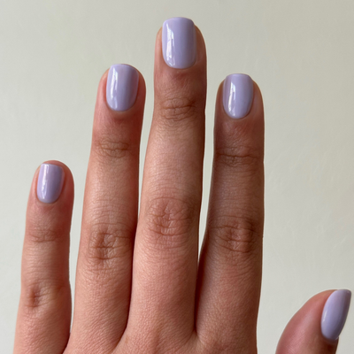 Fountain Gel display on hand