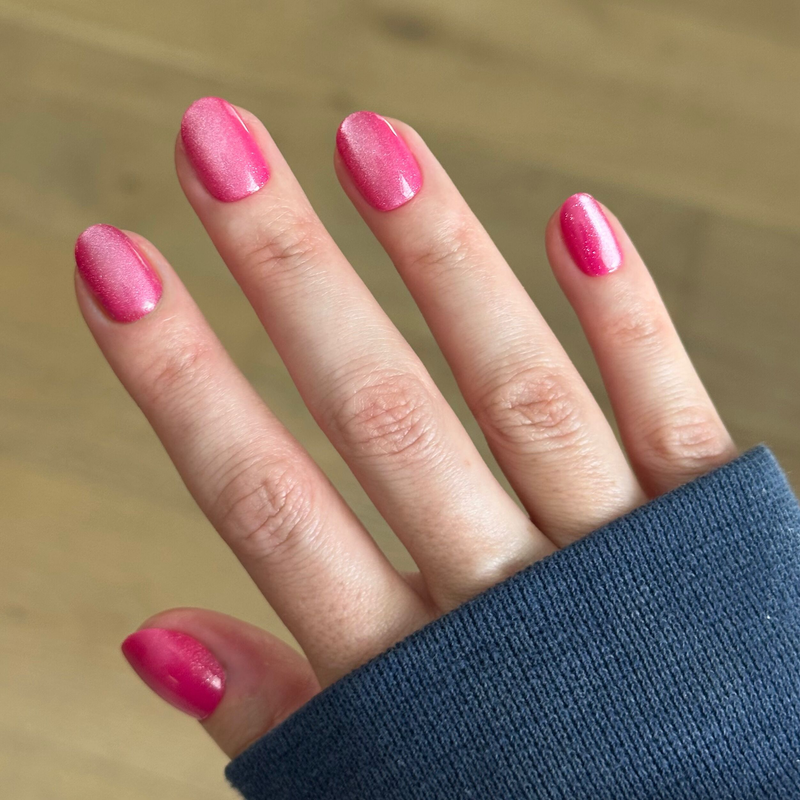 picture of Fuscia Velvet - Press-On | Extra Short | Round