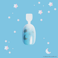 Galaxy Far Far Away Pressies S/M Round single nail
