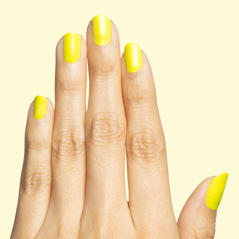Game Set Mani a Opaque Yellows polish Game Set Mani