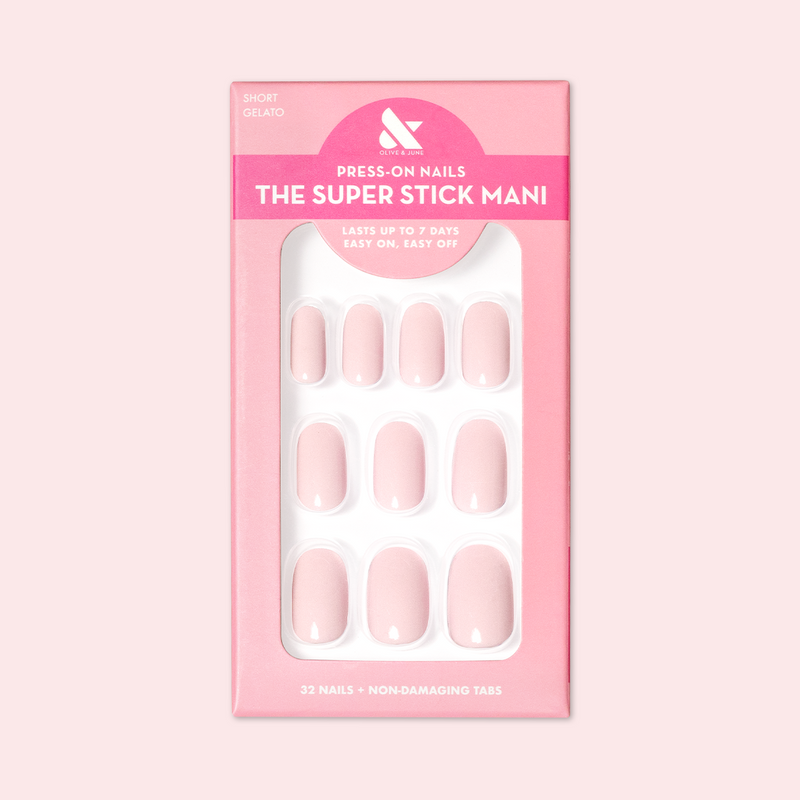 Gelato | Short | Round - Tab Press-On 