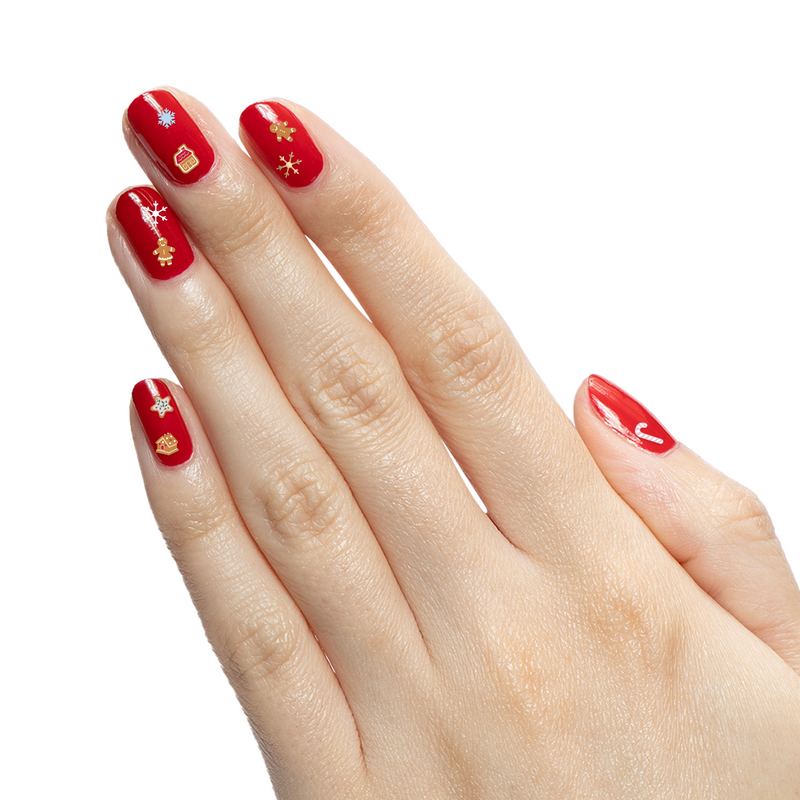 Gingerbread Mini Mani Set