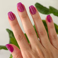 Grape Velvet - Press On | Short | Squoval thumbnail