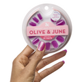Grape Velvet - Press On | Short | Squoval thumbnail