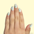 Grogu Party - Pressies | Short Medium | Round single nail