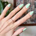 Grogu Green single nail ugc