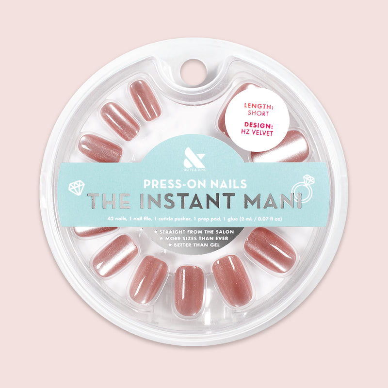 HZ Velvet - Press-On | Short | Squoval 