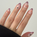 Halloween Sparkle French - Press-On | Medium | Almond thumbnail