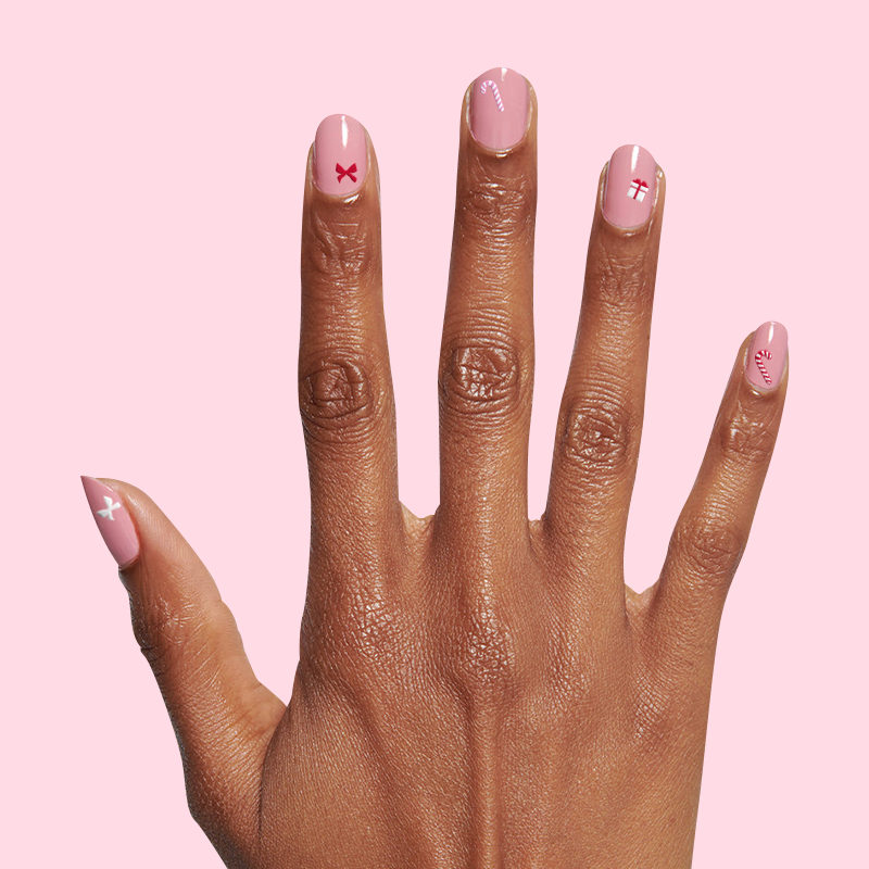 Candy Cane Sticker Set