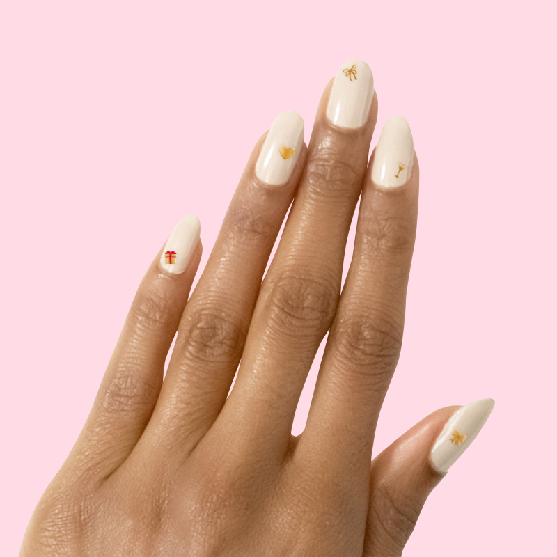 Candy Cane Sticker Set