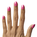 Hot Pink Chrome - Press On | Extra Short | Round thumbnail