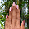 Cherry Mocha Velvet - Press-On | Short | Round thumbnail