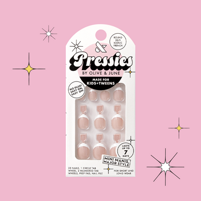 Iconic French - Pressies | Extra Short Short | Round Iconic French - Pressies | Extra Short Short | Round  Pressies