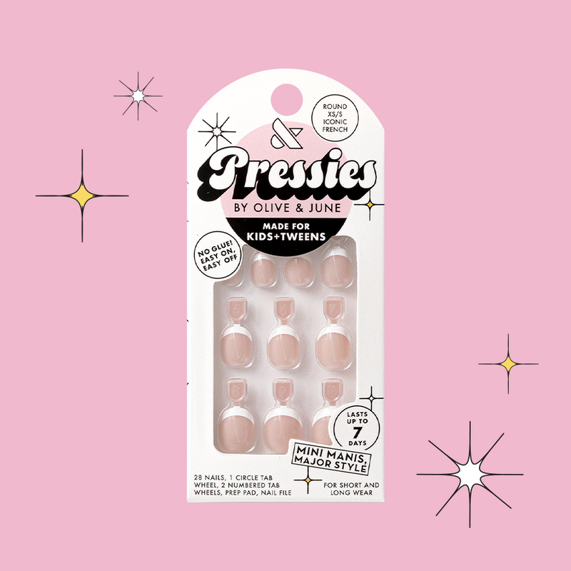 Iconic French - Pressies | Extra Short Short | Round - Pressies