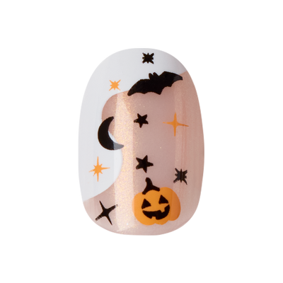 Iconic Halloween Forever - Press-On | Short | Round Iconic Halloween Forever - Press-On | Short | Round  Press-On