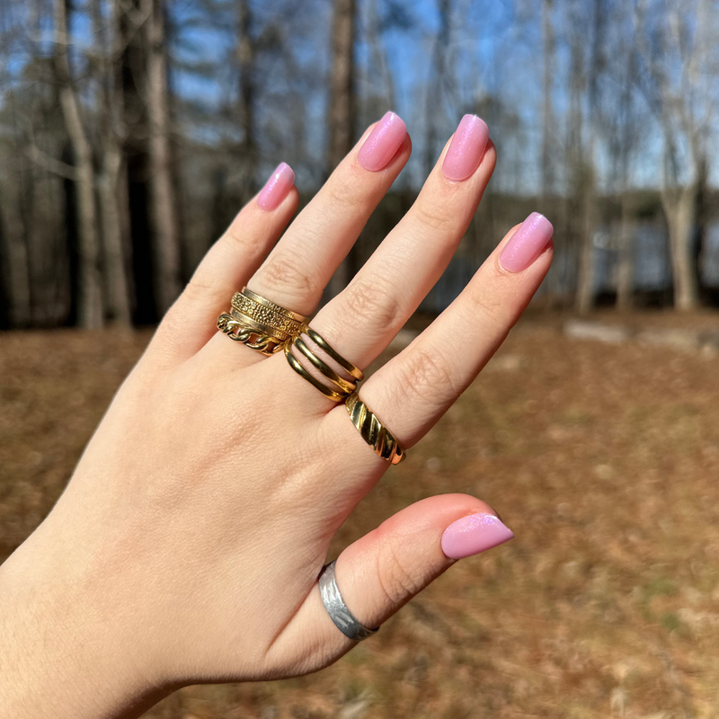 picture of Island Time - Press-On | Short | Squoval