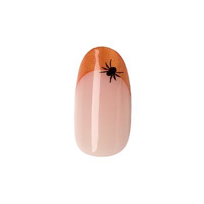 Itsy Bitsy Spider French - Press-On | Medium | Oval Itsy Bitsy Spider French - Press-On | Medium | Oval  Press-On