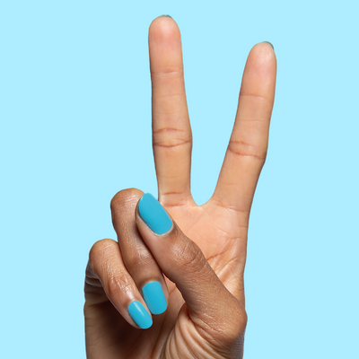 Just a Little Detour Just a Little Detour bright teal blue Nail Polish