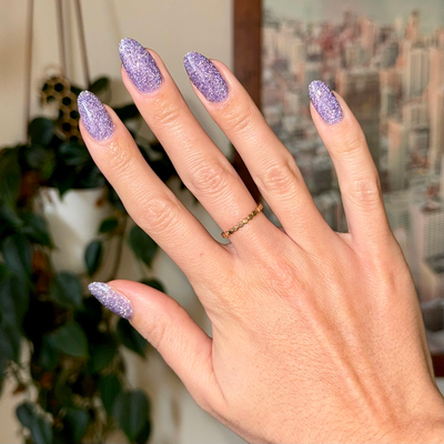 Karaoke is a Good Time Gel on nails