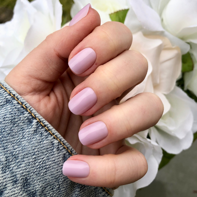 picture of Lavender Stems - Press-On | Extra Short | Squoval