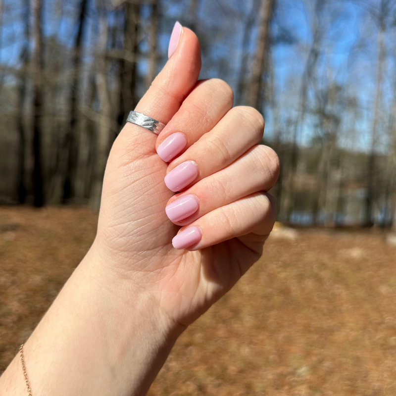 picture of Lavender Stems - Press-On | Extra Short | Squoval