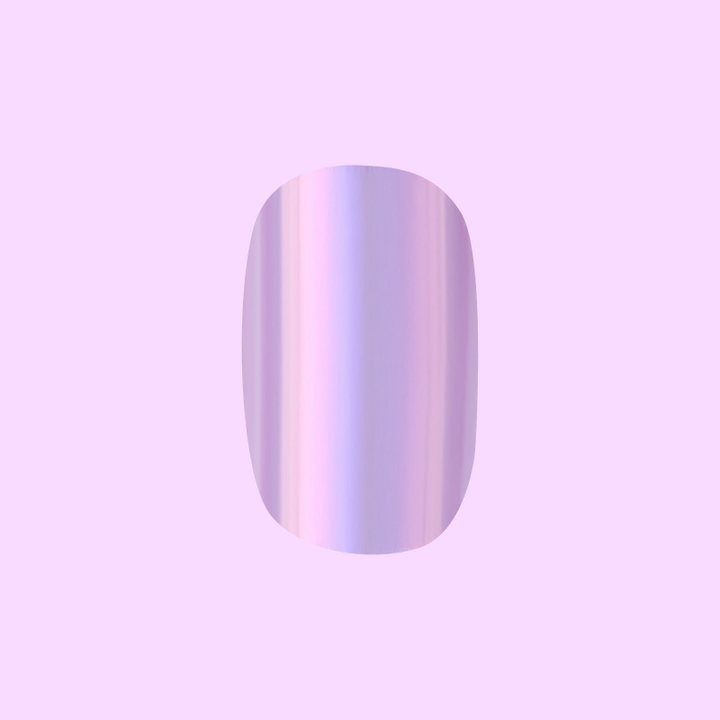 Lavender Chrome - Press-On | Short | Squoval second image