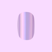 Lavender Chrome - Press-On | Short | Squoval single nail