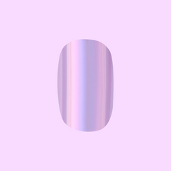 Lavender Chrome - Press-On | Short | Squoval