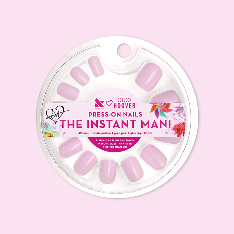 Lavender Stems - Press-On | Extra Short | Squoval 