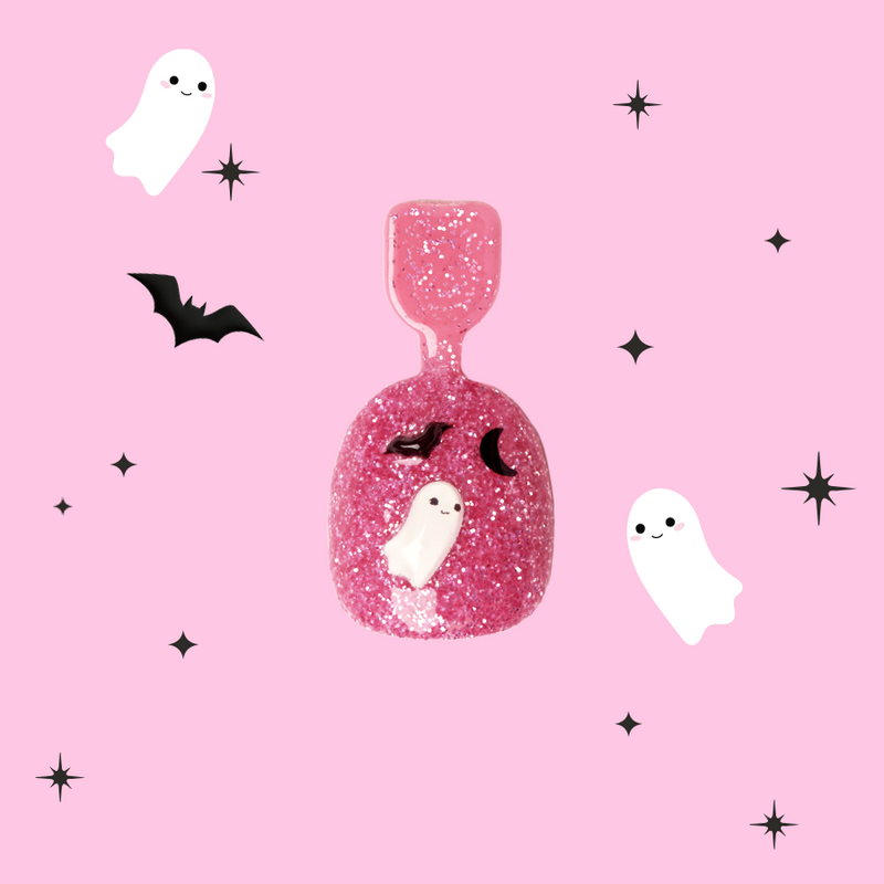 Let’s Go Glitter Ghouls - Pressies | Extra Short Short | Round
