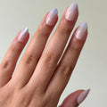 Lilac Velvet Gradient - Press On | Medium | Almond thumbnail