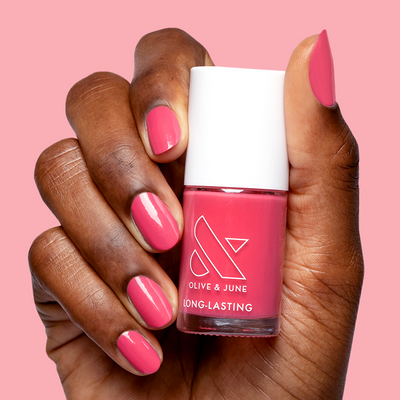 Love All Love All bright hot pink Nail Polish