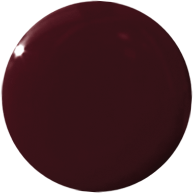 Glossy Luxe Loafer gel polish swatch showing rich crimson jelly shade for a long-lasting manicure or pedicure