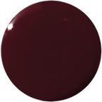 Glossy Luxe Loafer gel polish swatch showing rich crimson jelly shade for a long-lasting manicure or pedicure