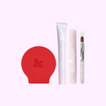 Mini Mani Essentials Set featuring hand serum, cuticle balm, brush, and red mani stabilizer for precise at-home manicure care thumbnail