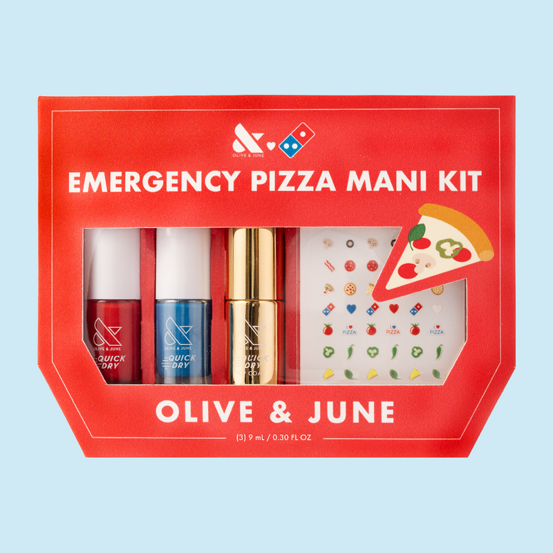 Domino's Pizza Mani Kit – Olive and June Domino's Pizza Mani Kit – Olive and June