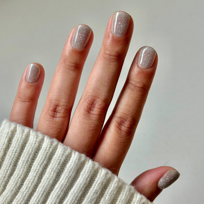 Mani on the Dance Floor Gel on customer